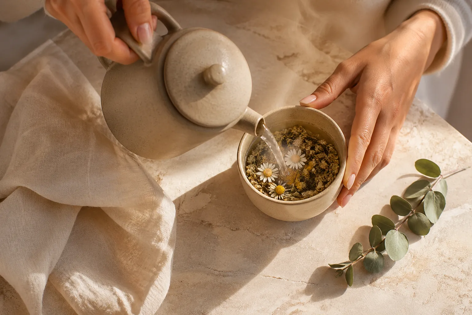 Té de hierbas: el poder curativo de la naturaleza en tu taza